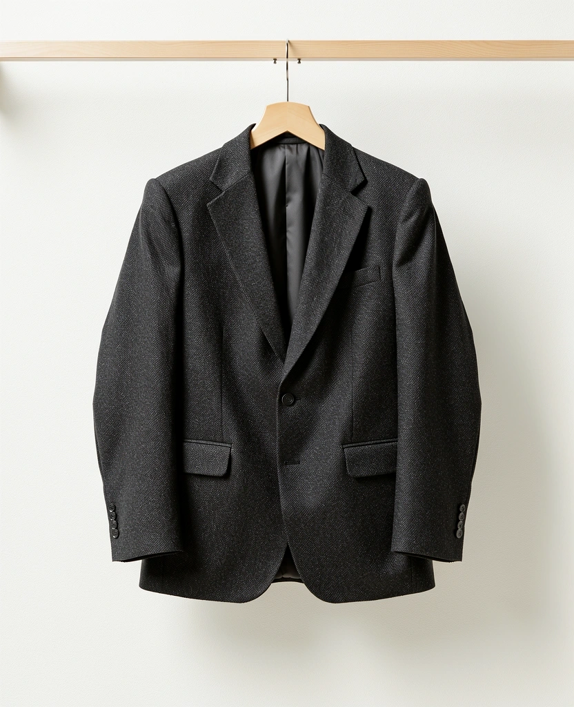 Premium tailored blazer detail